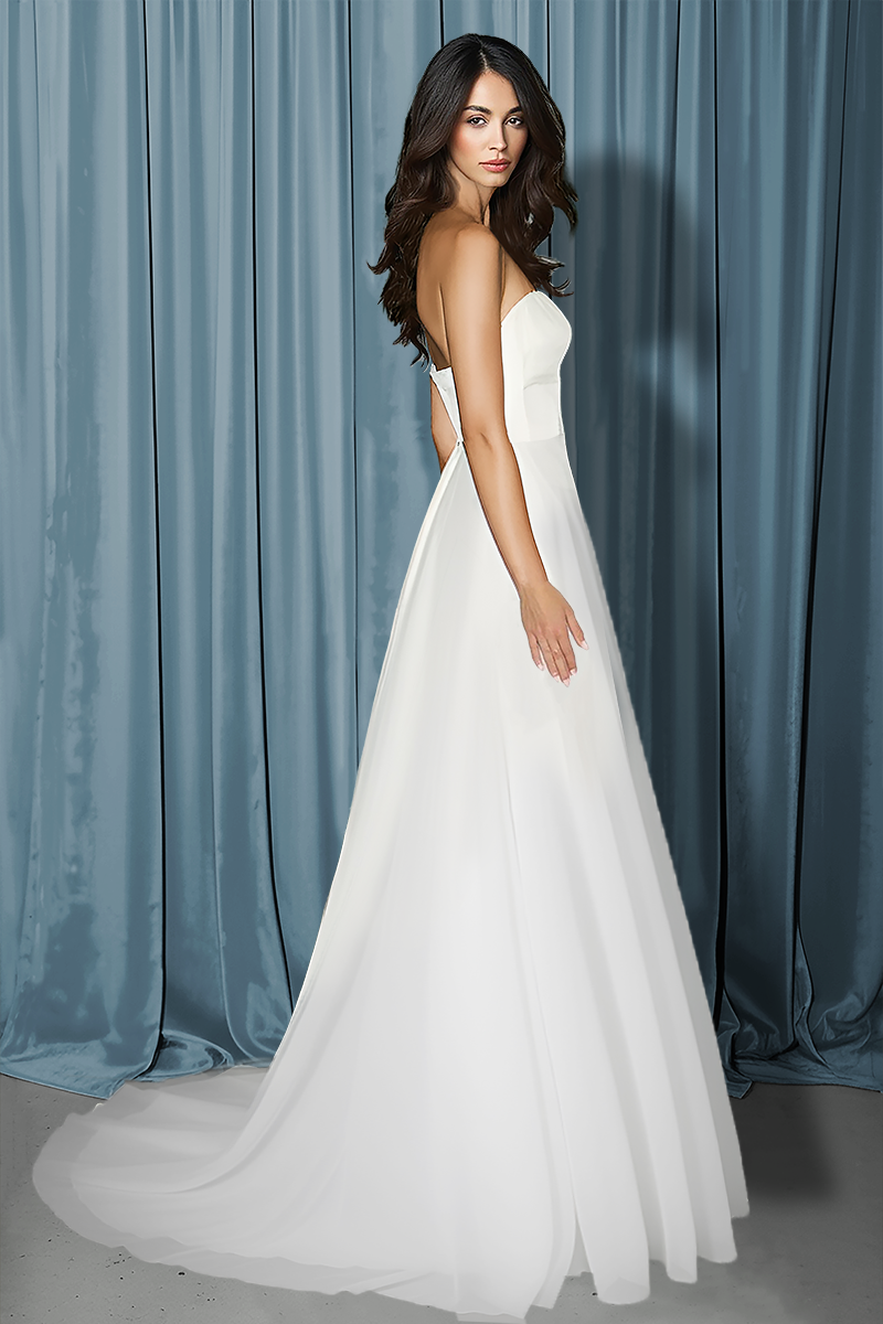 Bustier + A-Line With Slit