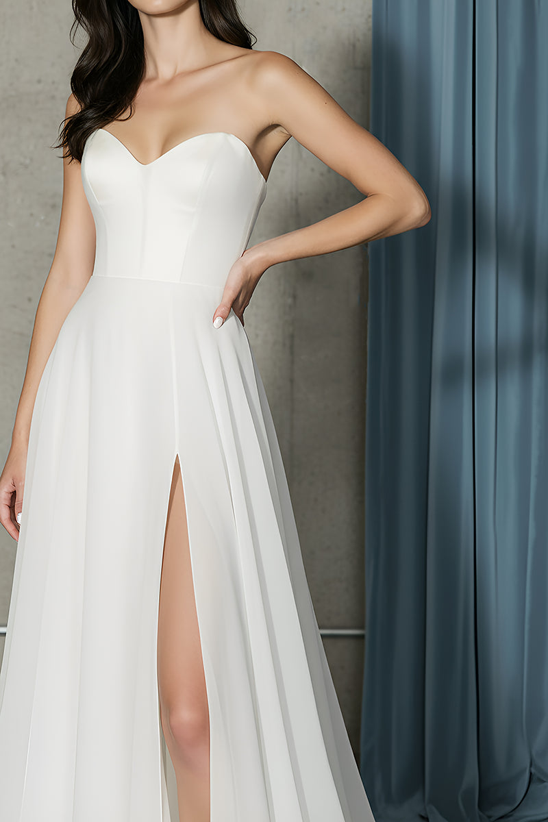 Bustier + A-Line With Slit