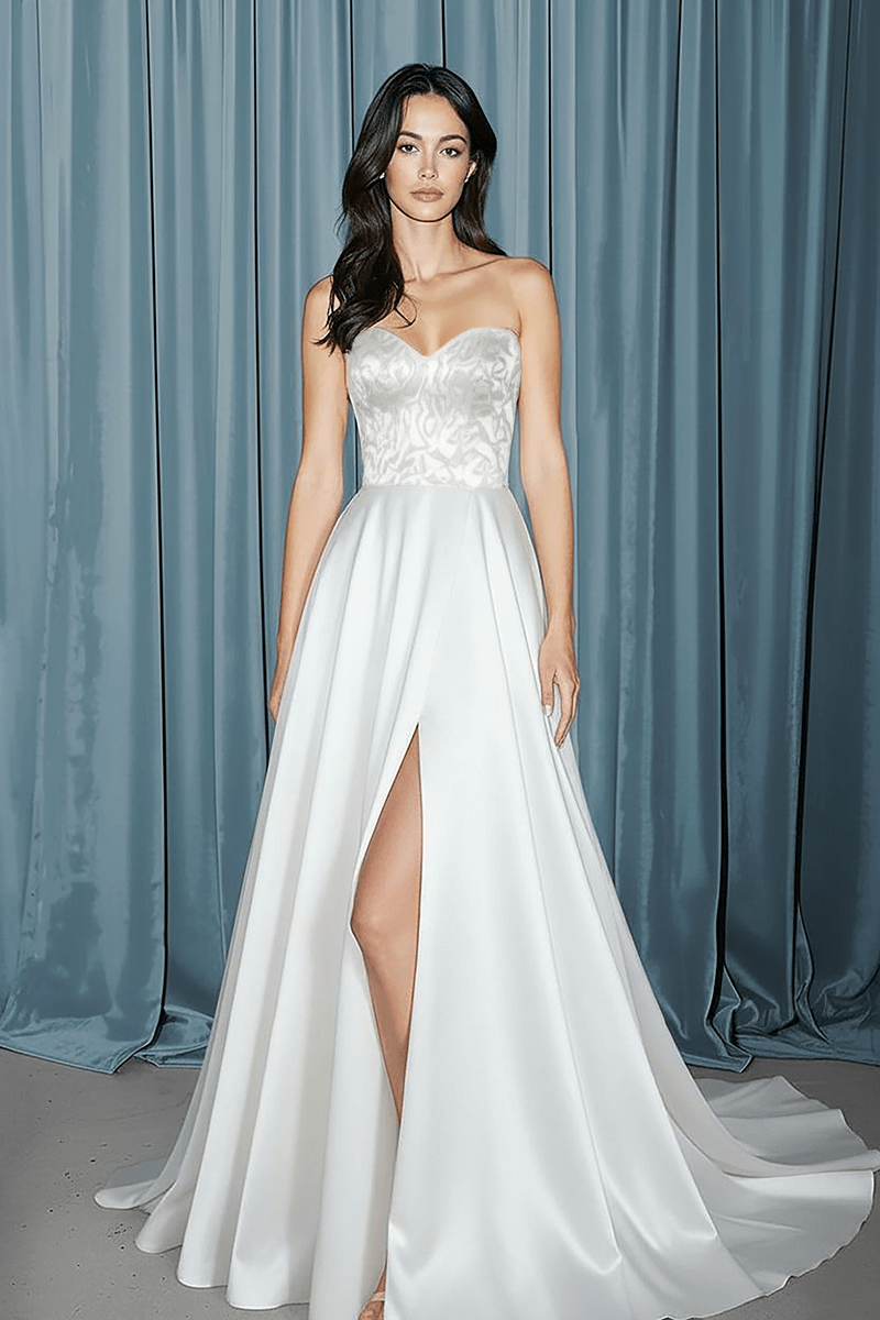 Bustier + A-Line With Slit