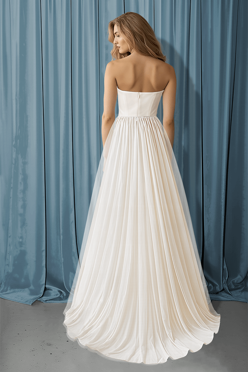 Bustier + Tull A-line
