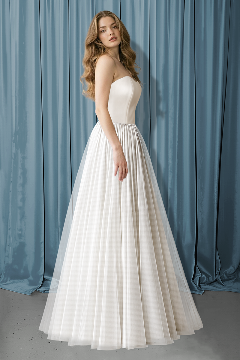 Bustier + Tull A-line