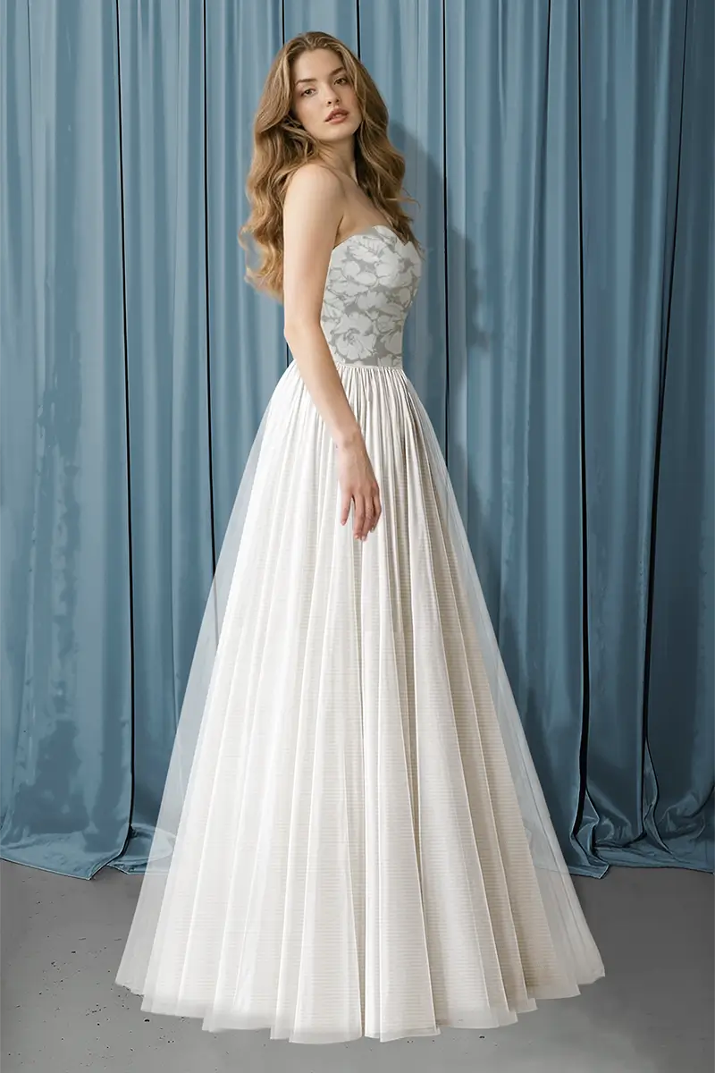 Bustier + Tull A-line