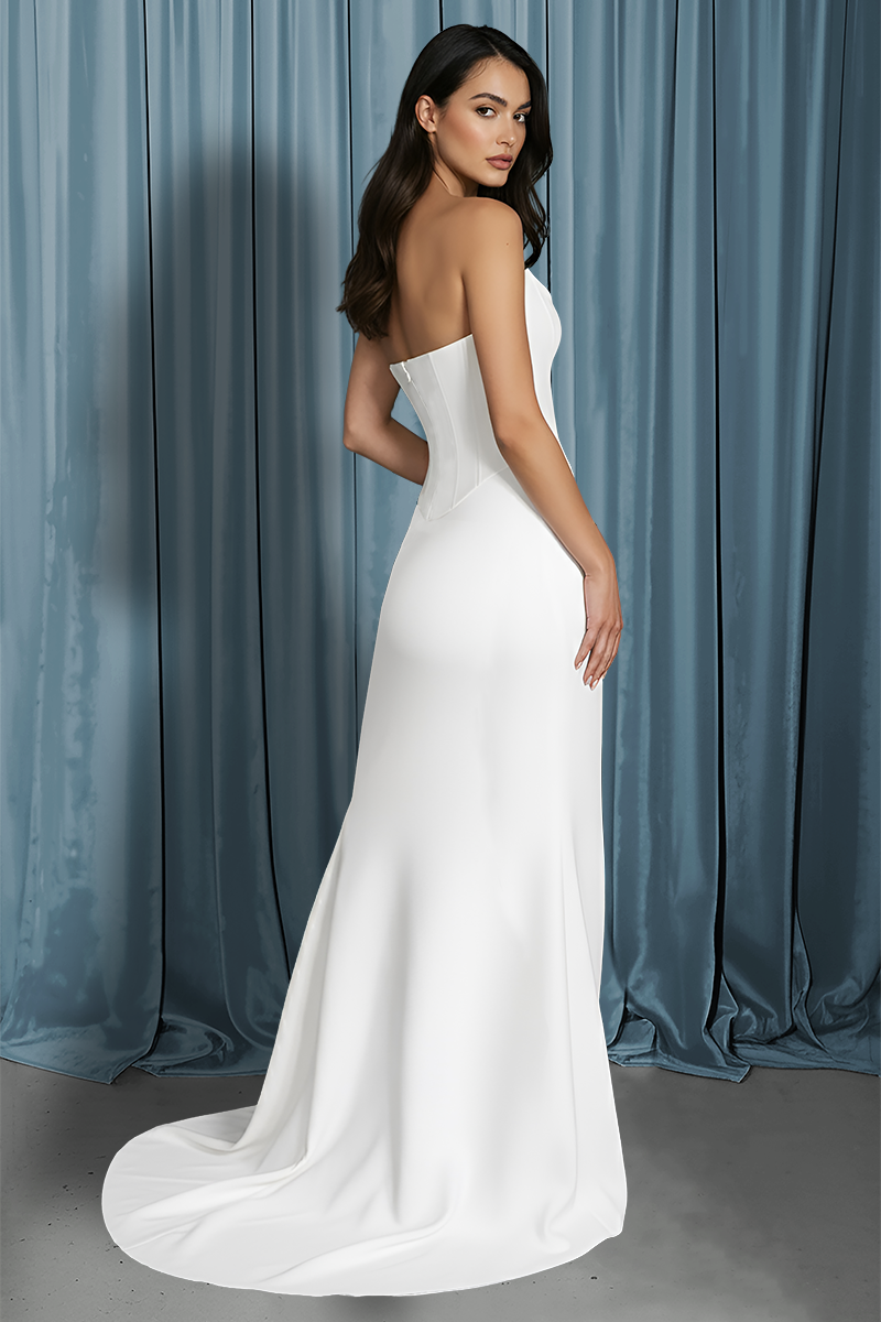 Scooped Bustier + Column