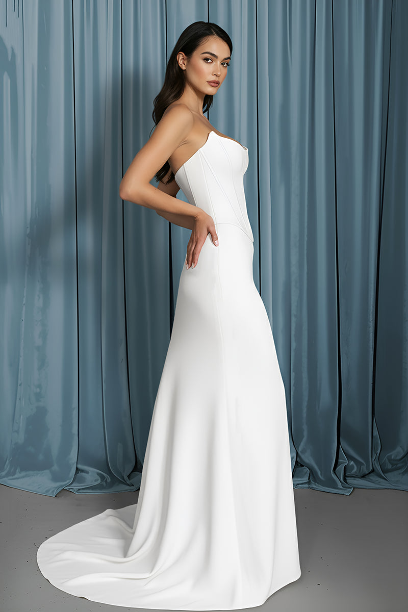 Scooped Bustier + Column