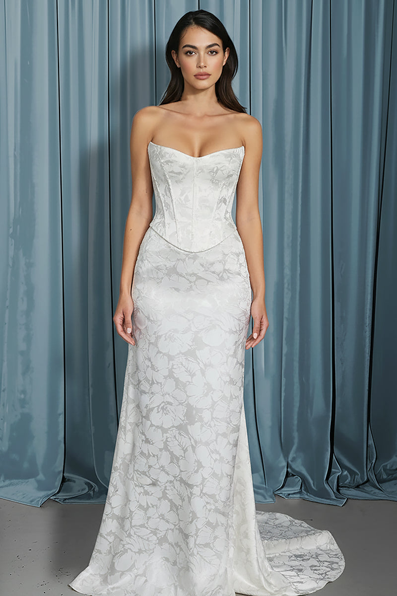 Scooped Bustier + Column