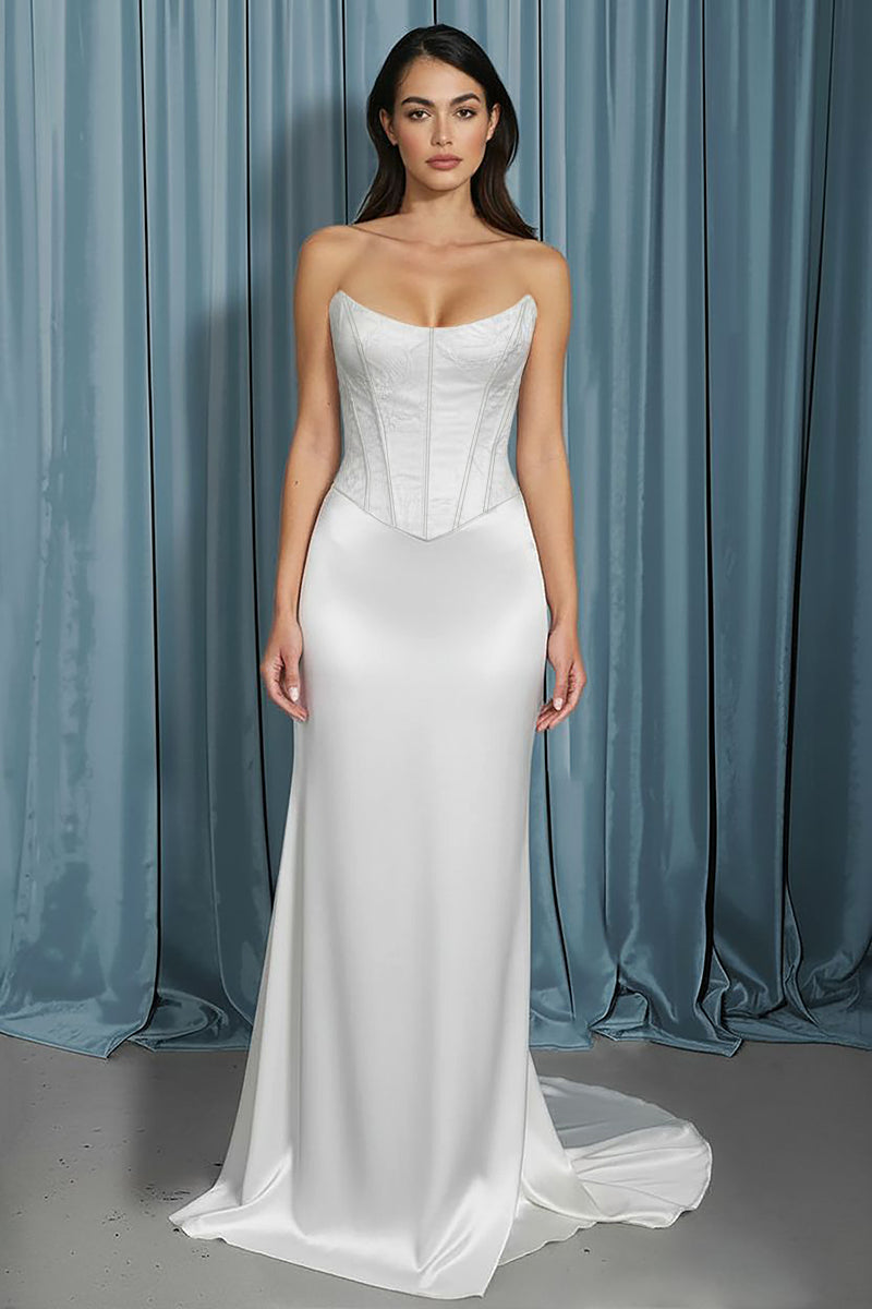 Scooped Bustier + Column