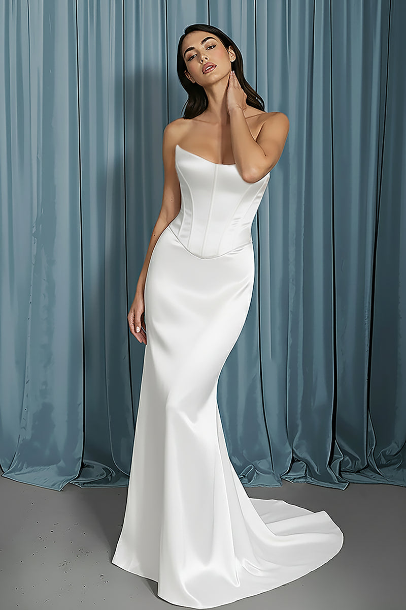 Scooped Bustier + Trumpet