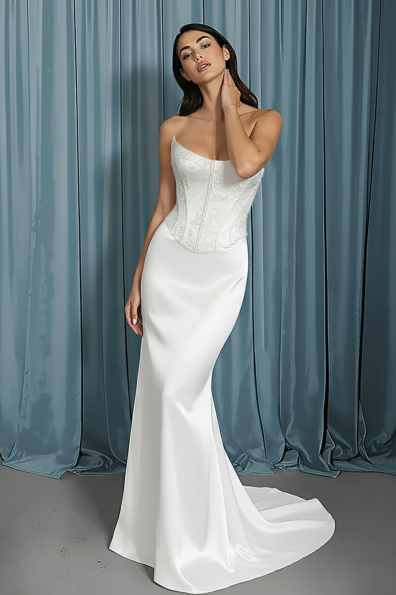 Scooped Bustier + Trumpet