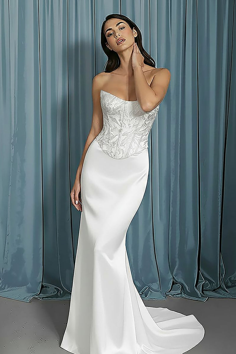 Scooped Bustier + Trumpet