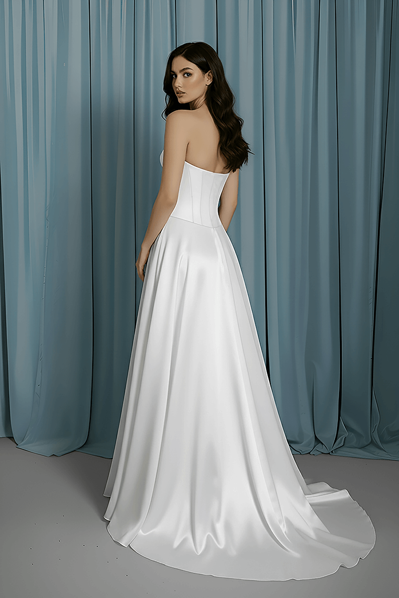 Scooped Bustier + Full A-line