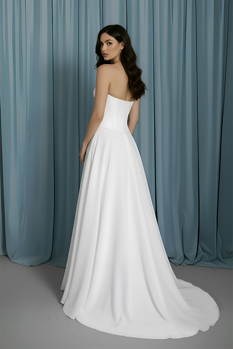 Scooped Bustier + Full A-line