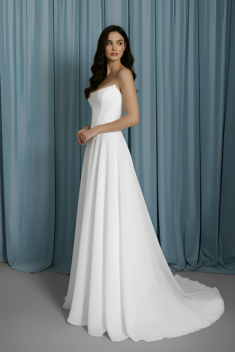 Scooped Bustier + Full A-line