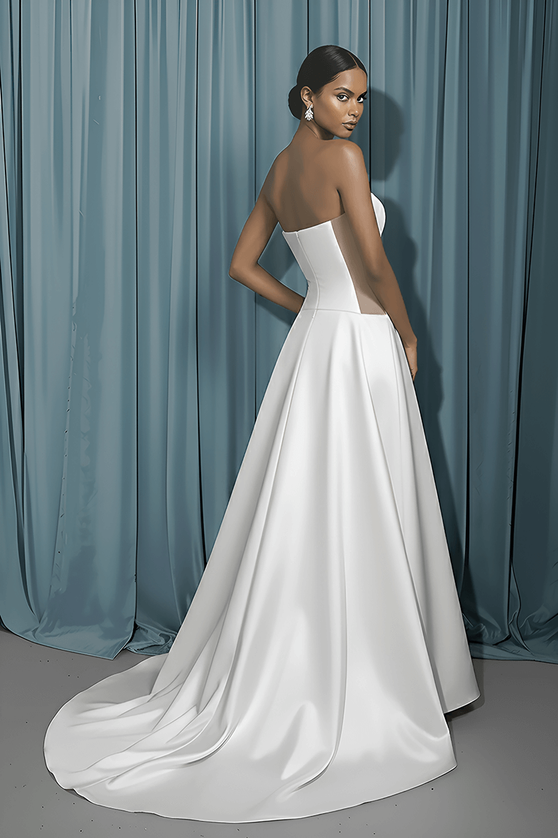 Rounded Bustier + Full A-line
