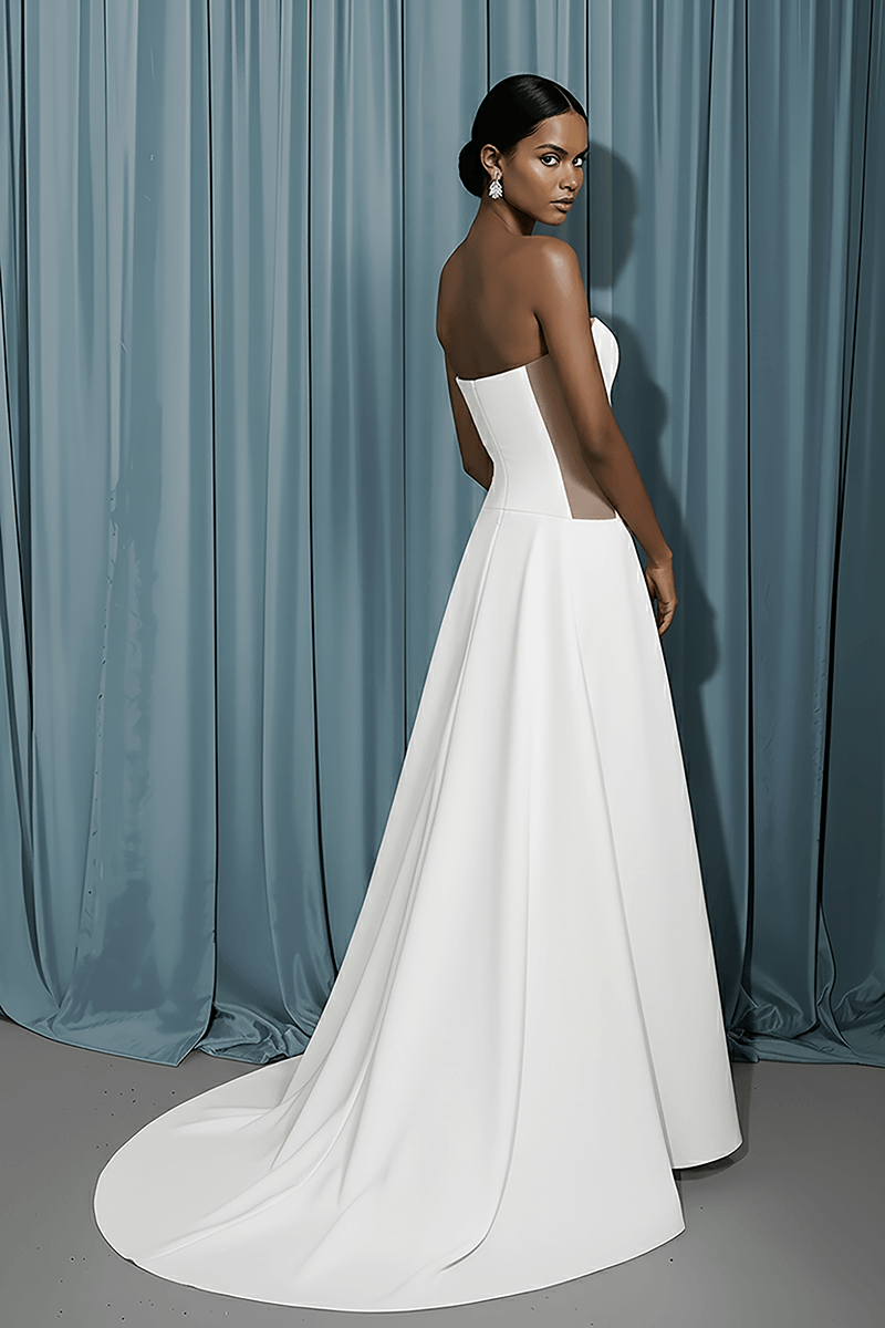 Rounded Bustier + Full A-line