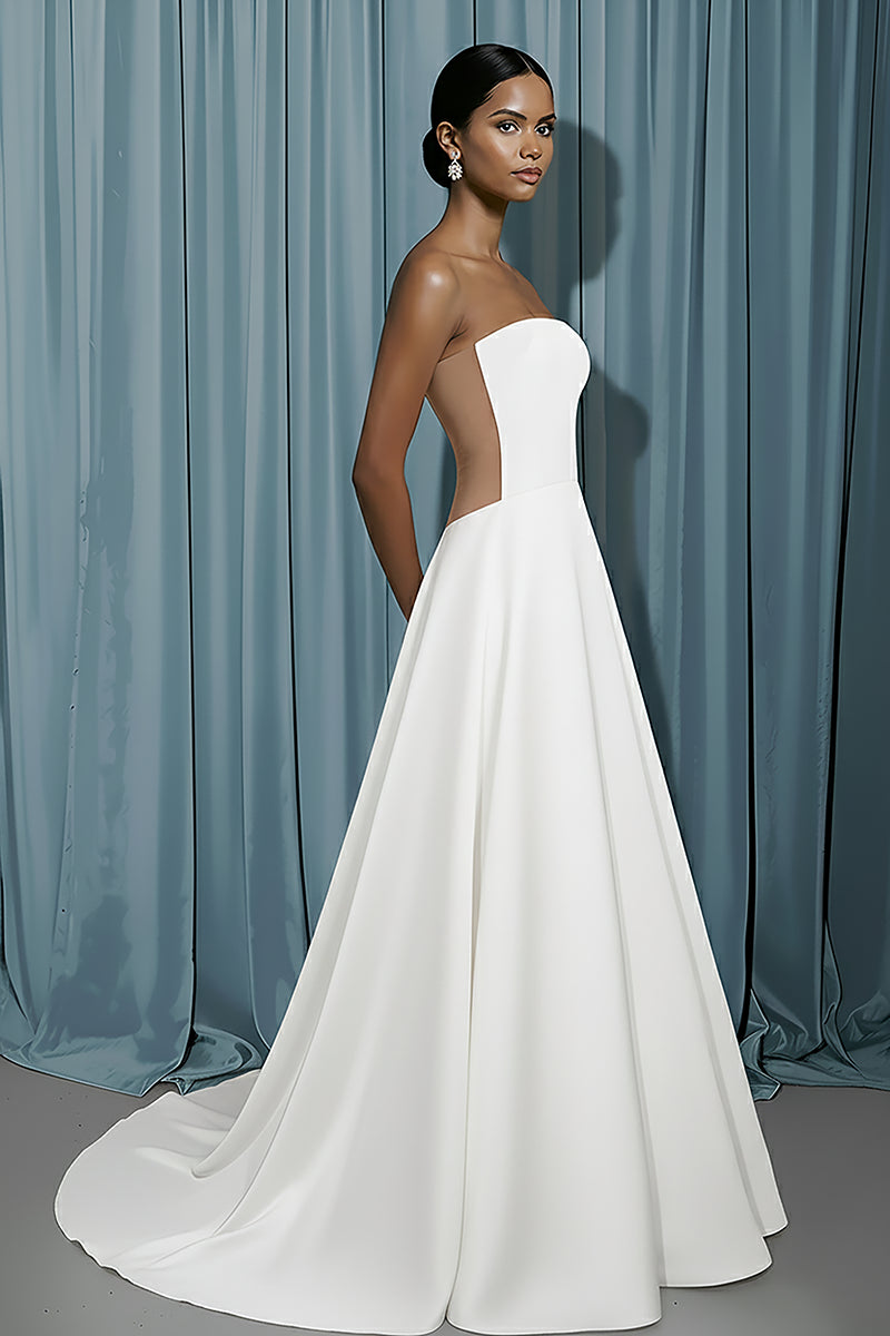 Rounded Bustier + Full A-line