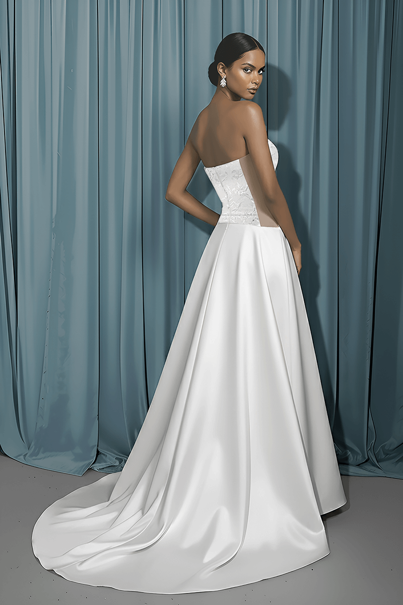Rounded Bustier + Full A-line