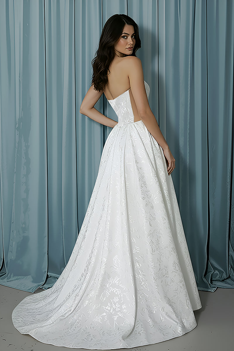 Rounded Bustier + Drop Waist
