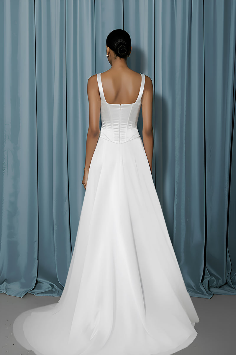 Basque Corset + A-Line With Slit