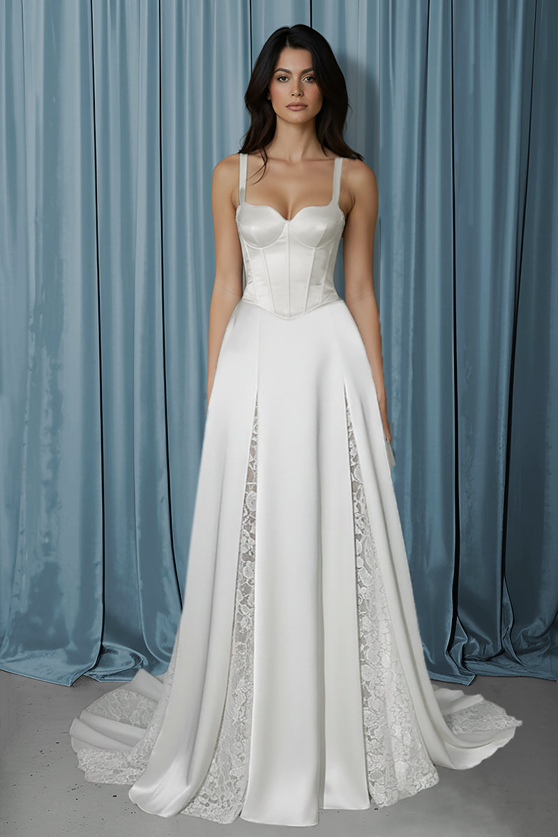 Basque Corset + A-Line W/ Godets