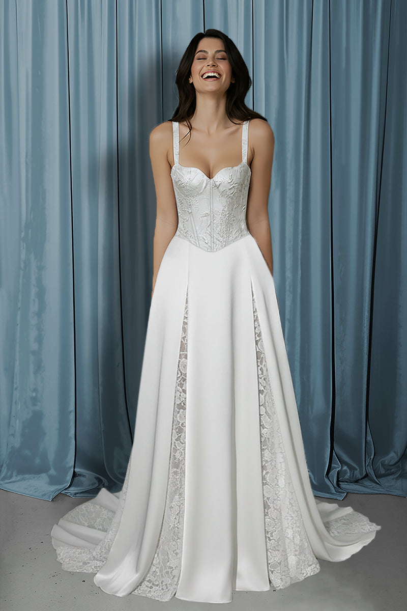 Basque Corset + A-Line W/ Godets