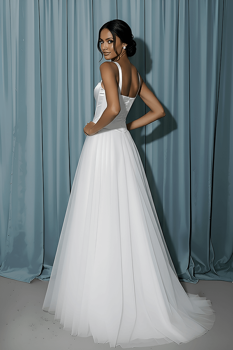 Basque Corset + Tull A-line