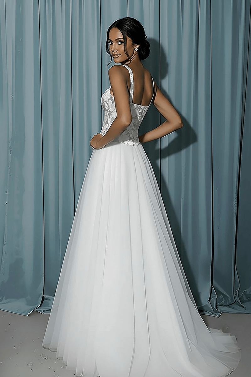 Basque Corset + Tull A-line