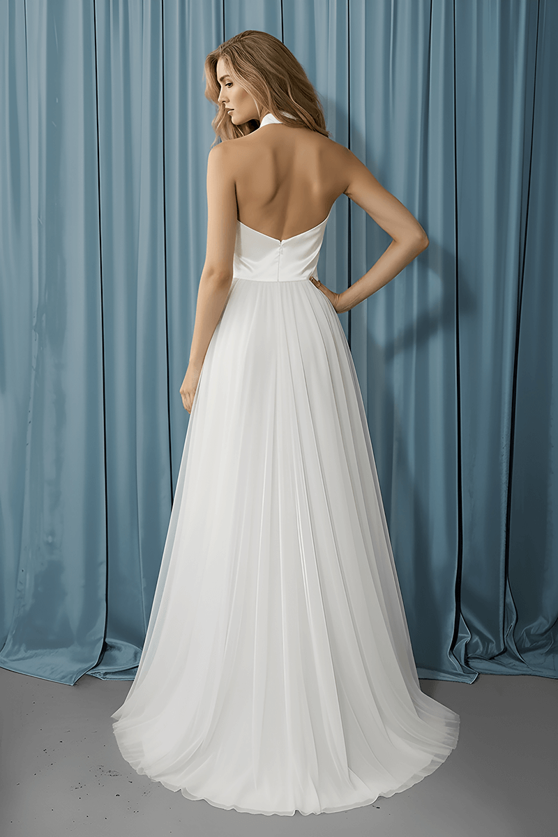 Halter Neck + Tull A-line