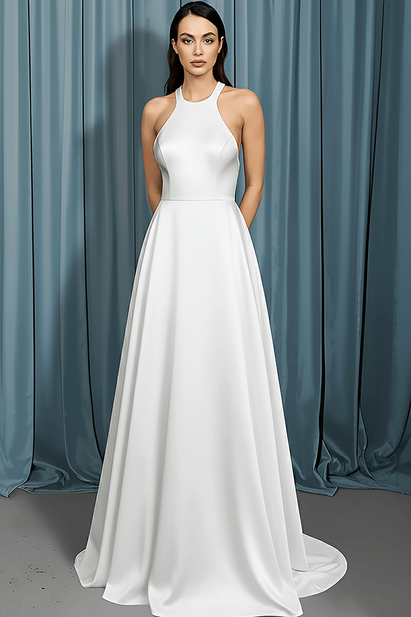 Halter Neck + Full A-line