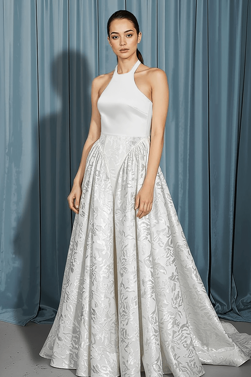 Halter Neck + Drop Waist