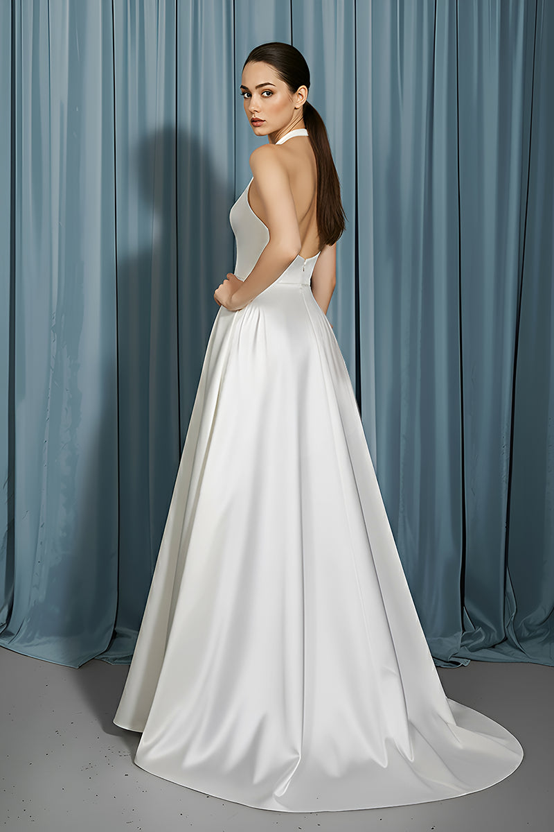 Halter Neck + Drop Waist