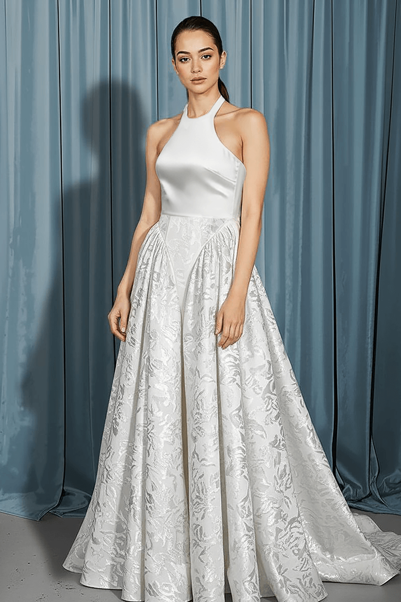 Halter Neck + Drop Waist