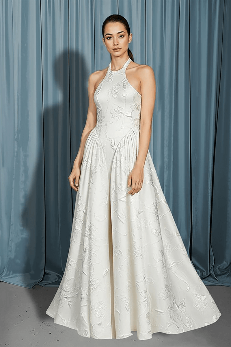 Halter Neck + Drop Waist