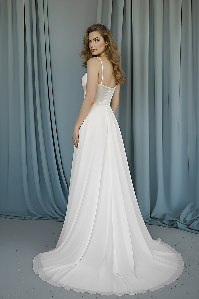 Balconette Bustier + A-Line With Slit