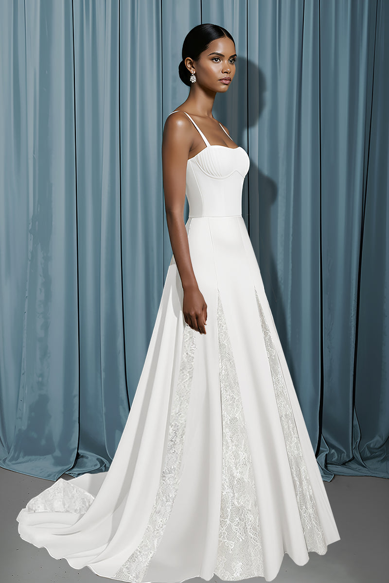 Balconette Bustier + A-Line W/ Godets