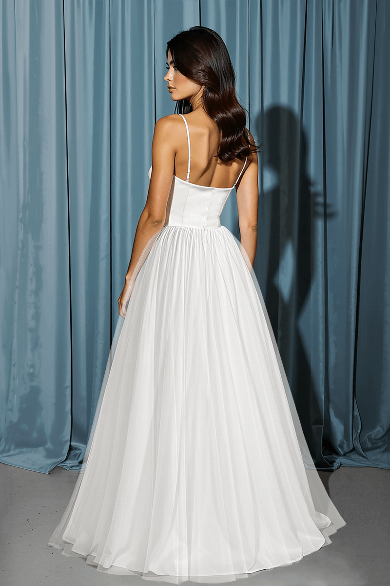Balconette Bustier + Tull A-line