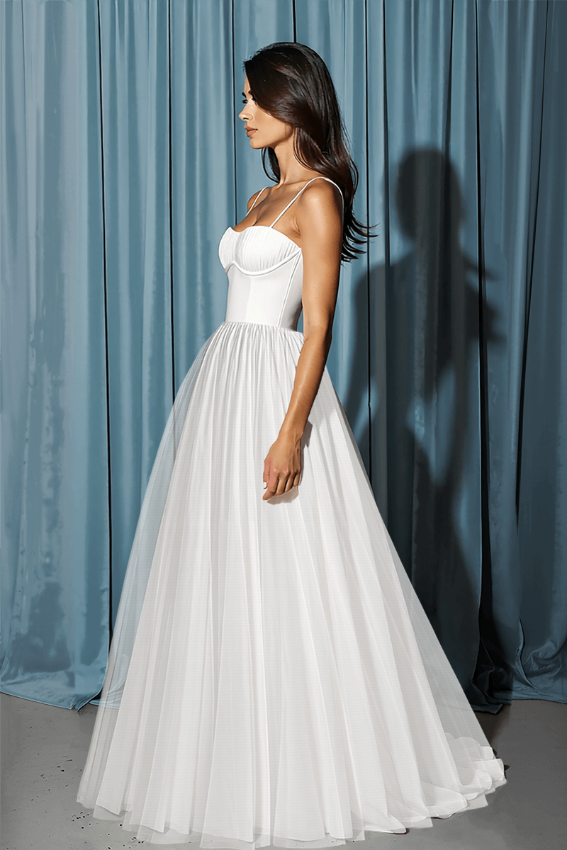 Balconette Bustier + Tull A-line