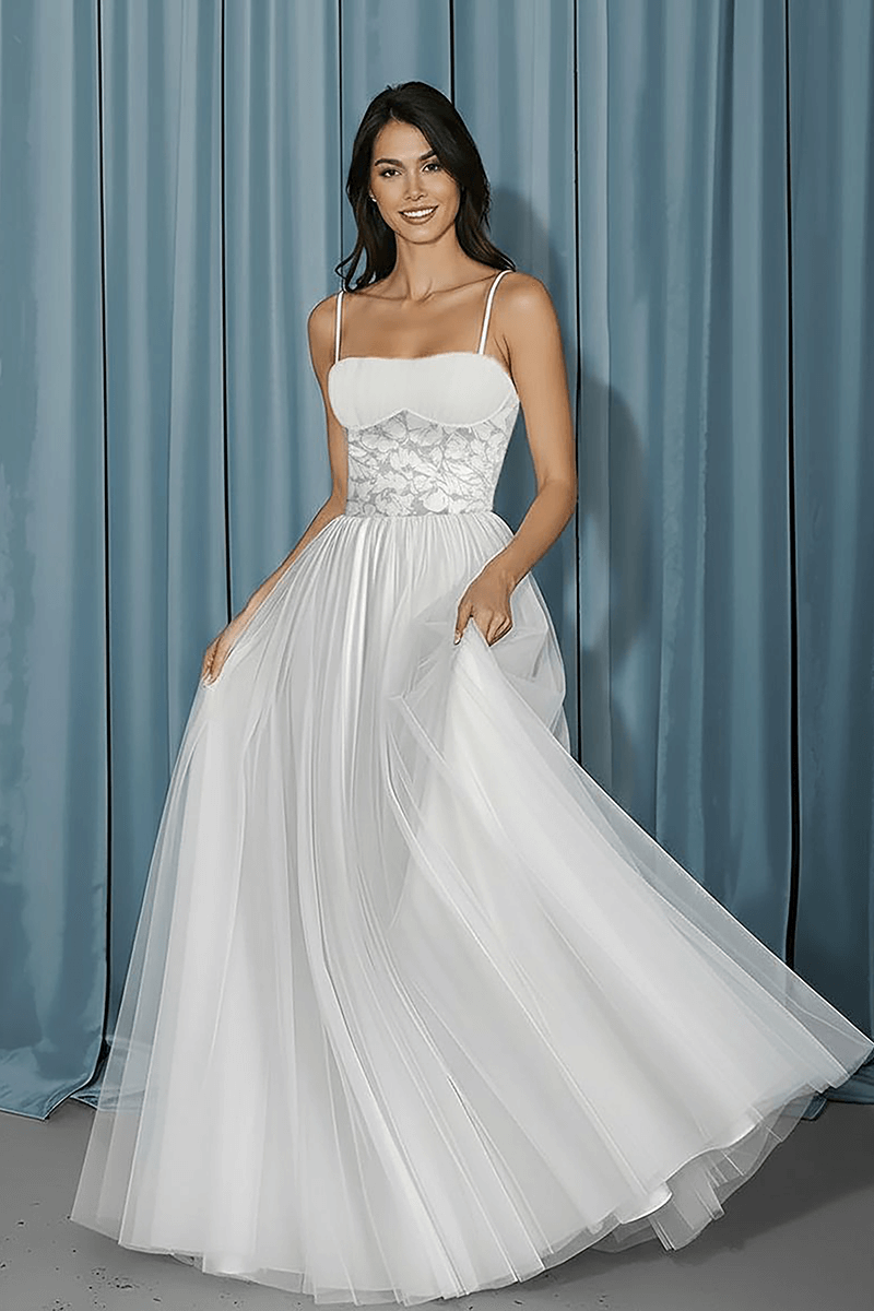 Balconette Bustier + Tull A-line