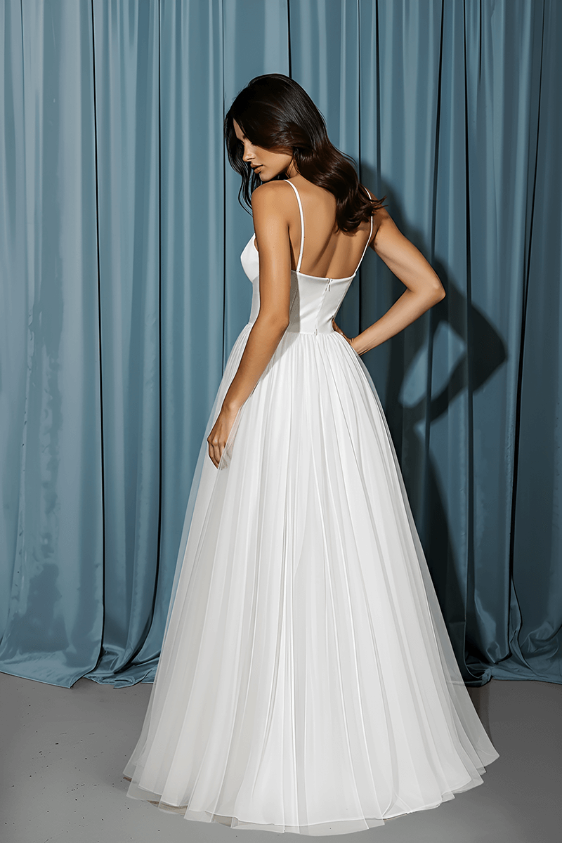 Balconette Bustier + Tull A-line