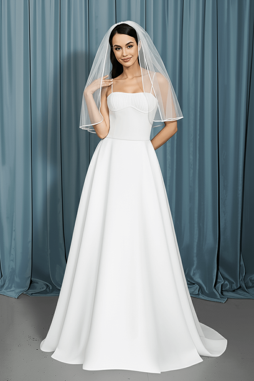 Balconette Bustier + Full A-line