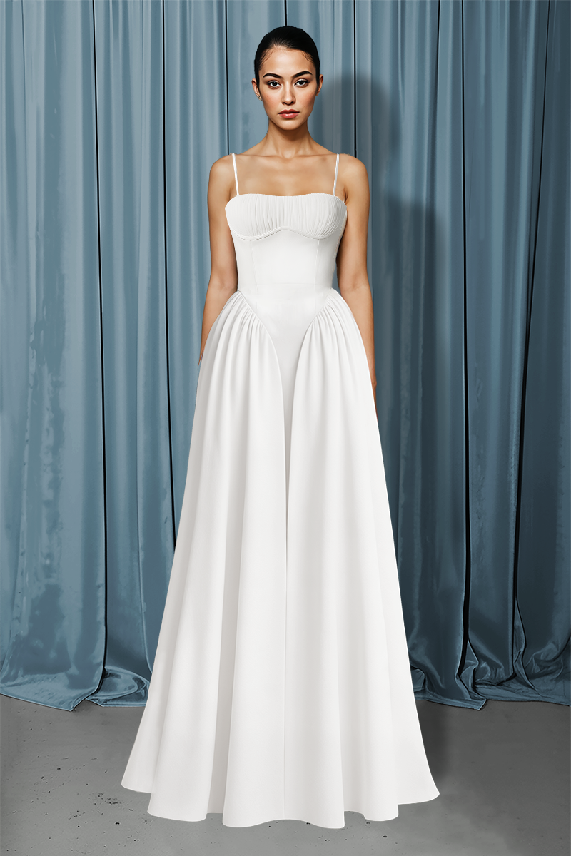 Balconette Bustier + Drop Waist