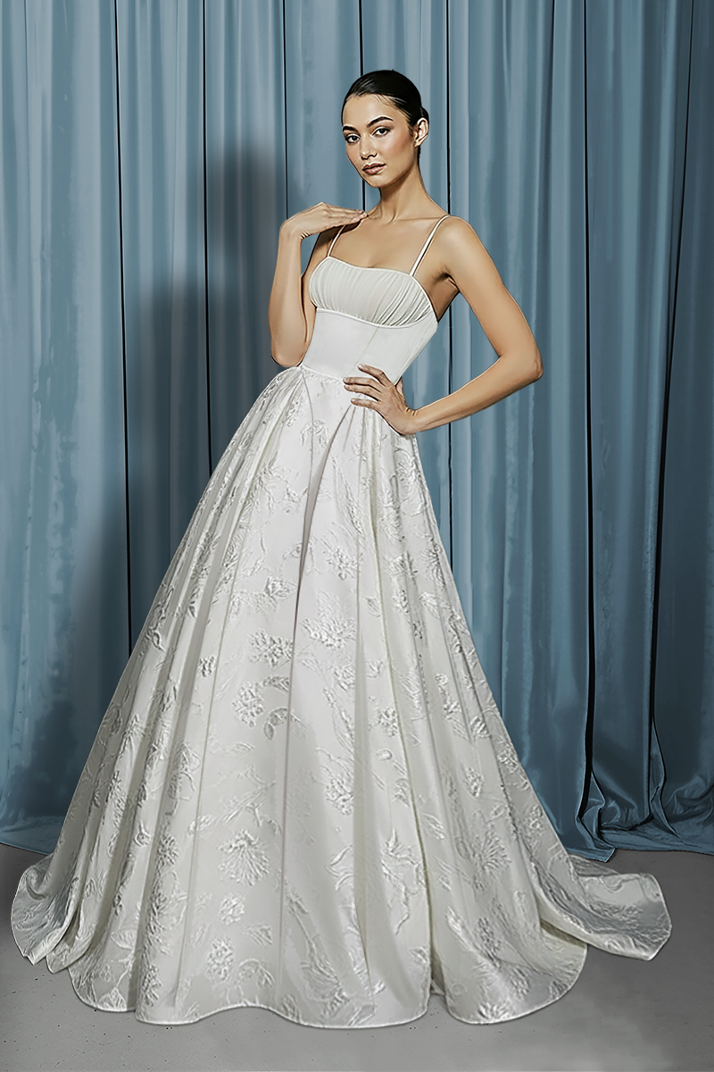 Balconette Bustier + Drop Waist