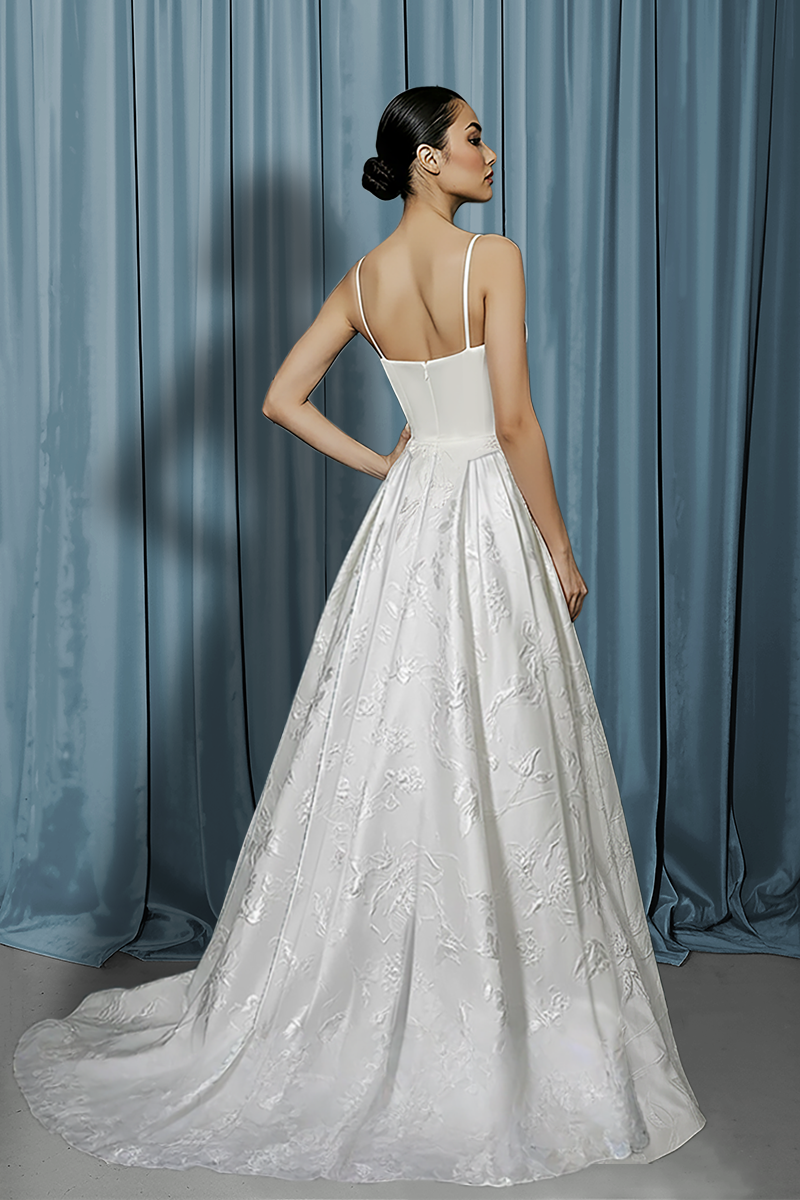 Balconette Bustier + Drop Waist