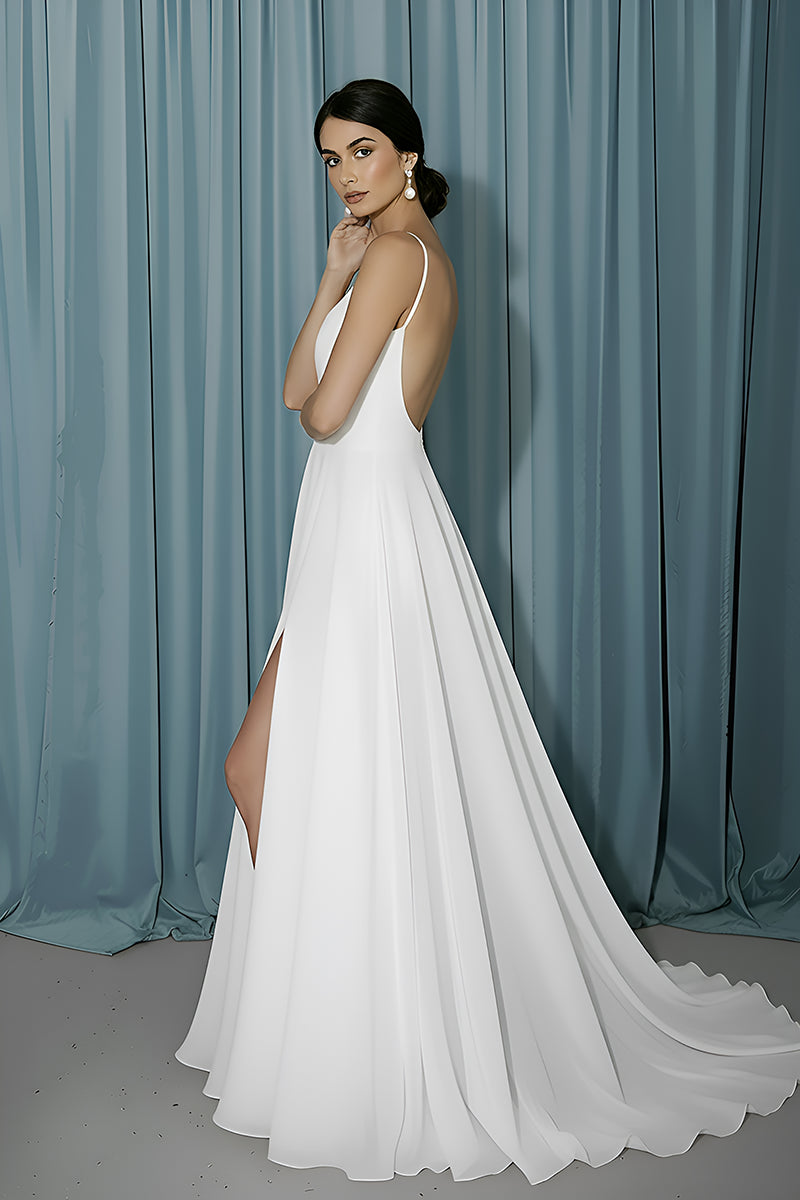 Scooped Neck + A-Line With Slit