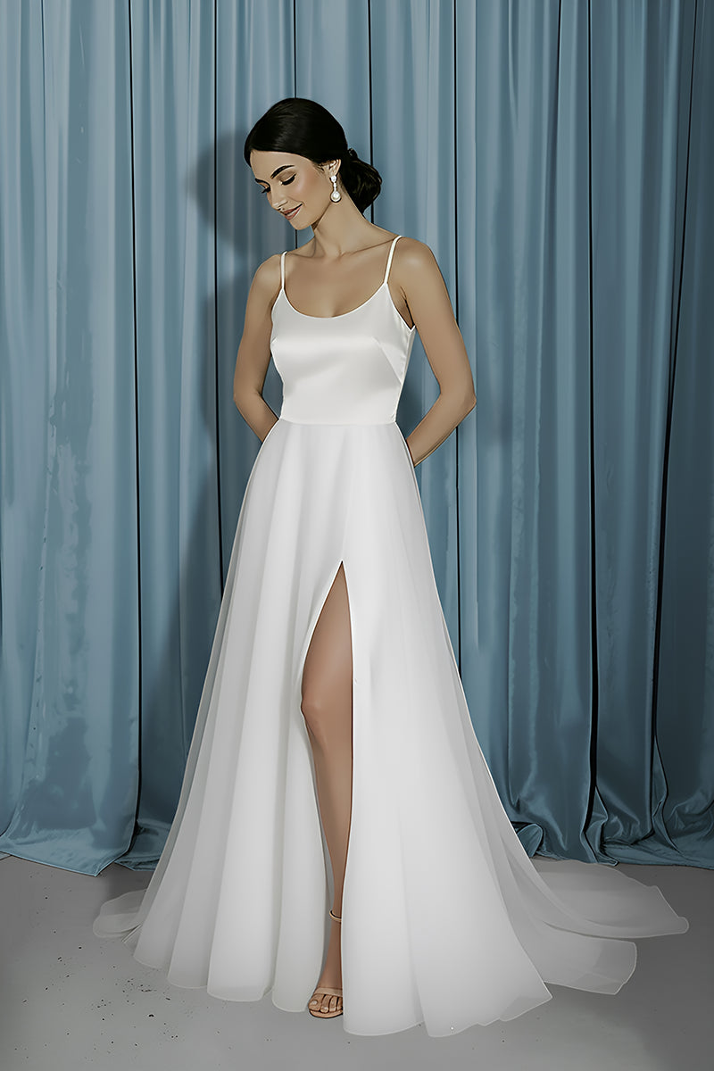 Scooped Neck + A-Line With Slit