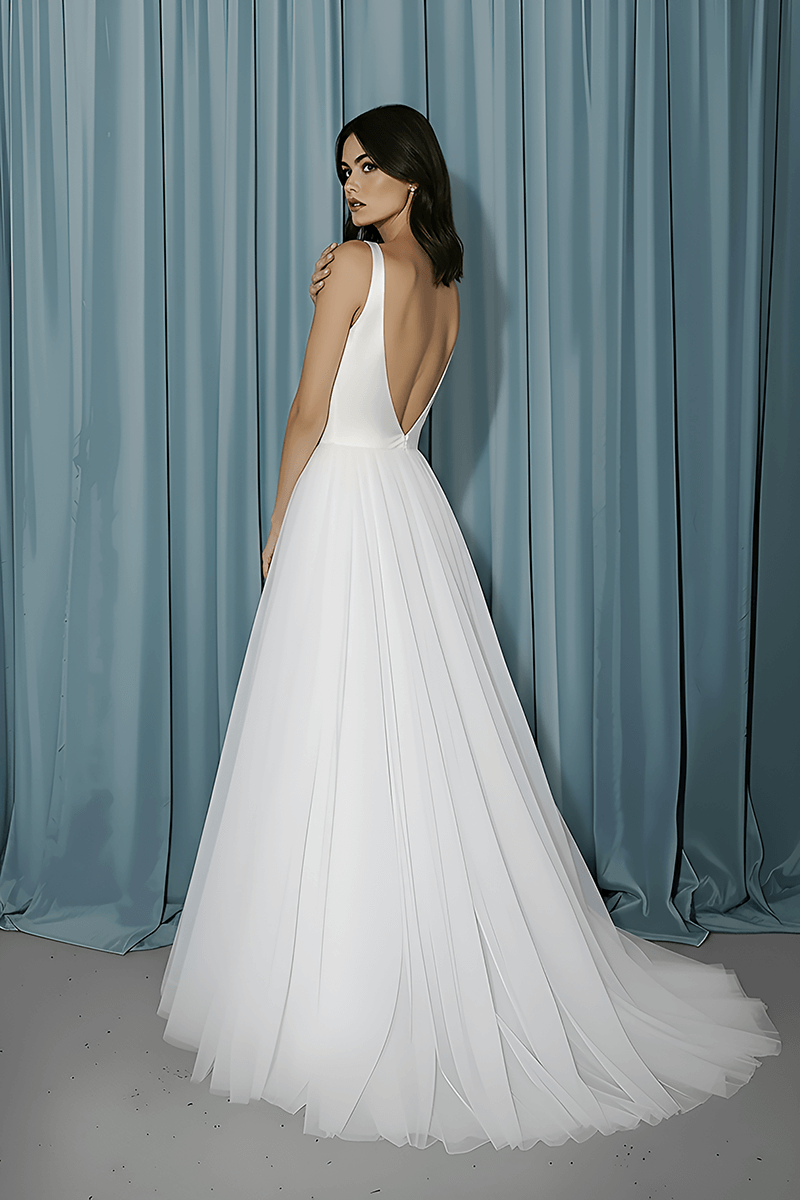 Scooped Neck + Tull A-line