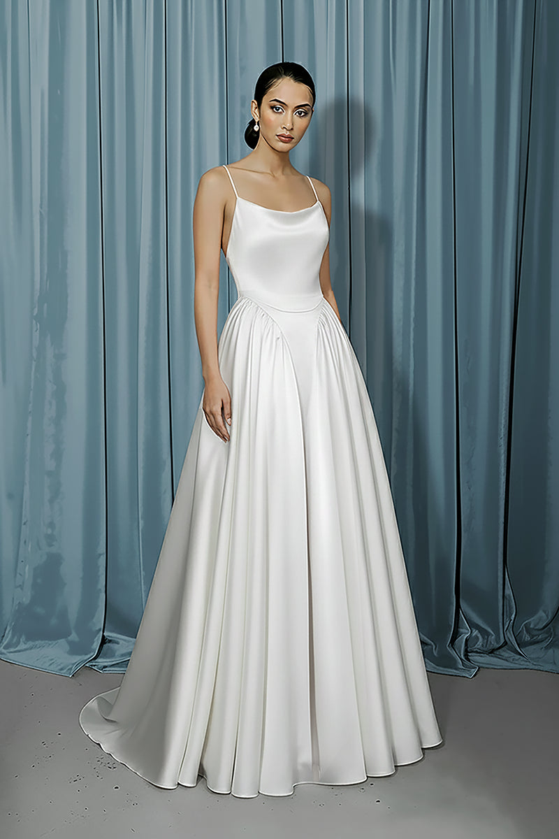 Scooped Neck + Drop Waist