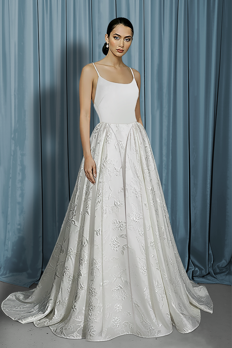 Scooped Neck + Drop Waist