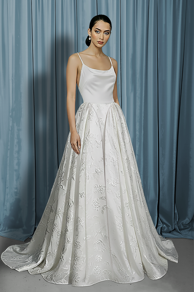 Scooped Neck + Drop Waist
