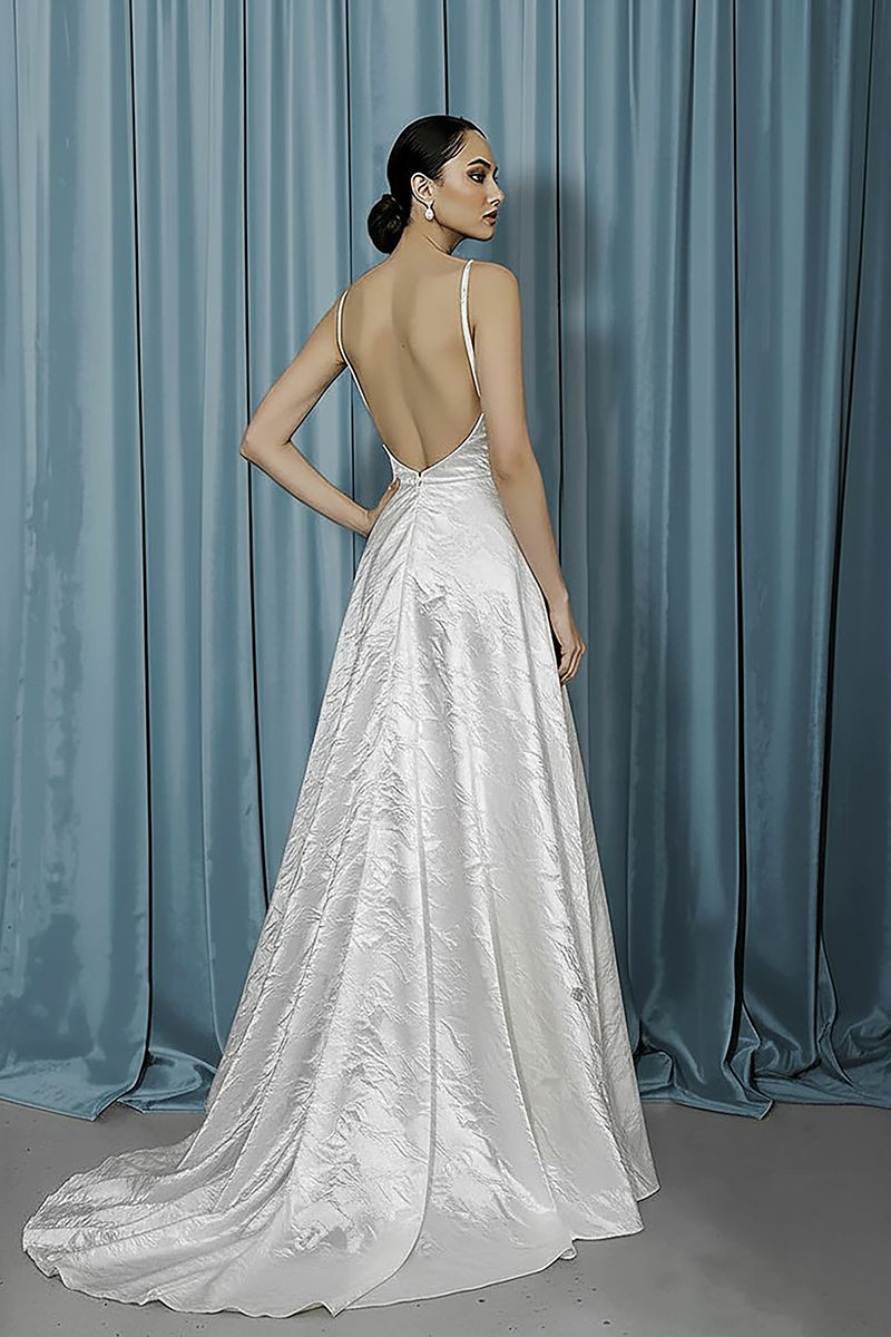 Scooped Neck + Drop Waist