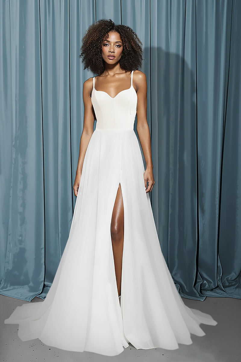 Sweetheart + A-Line With Slit